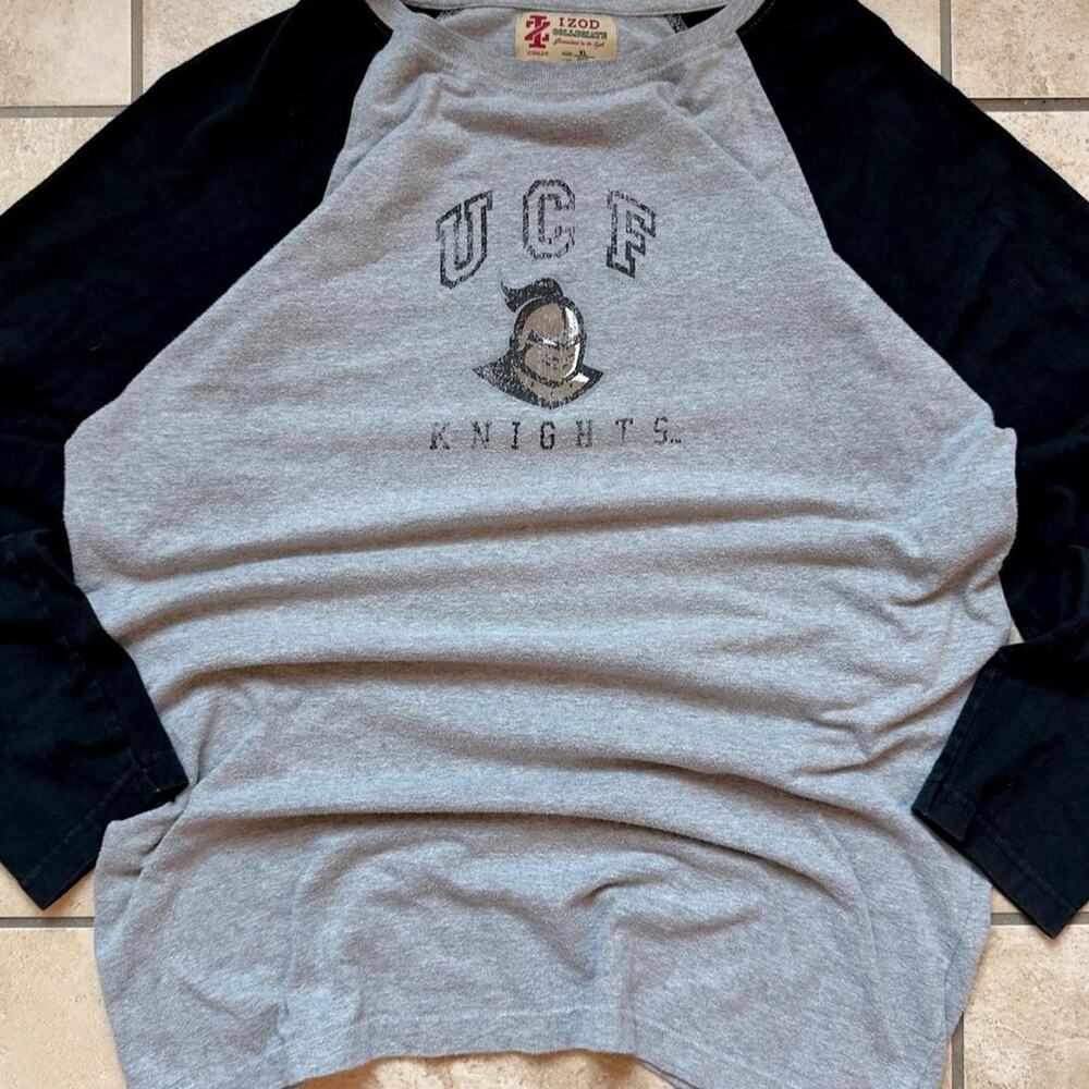 IZOD UCF Knights Pullover 3/4 Sleeve Sweatshirt Size XL